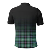 McDonald of the Isles Hunting Ancient Tartan Crest Polo Shirt - Thistle Black Style